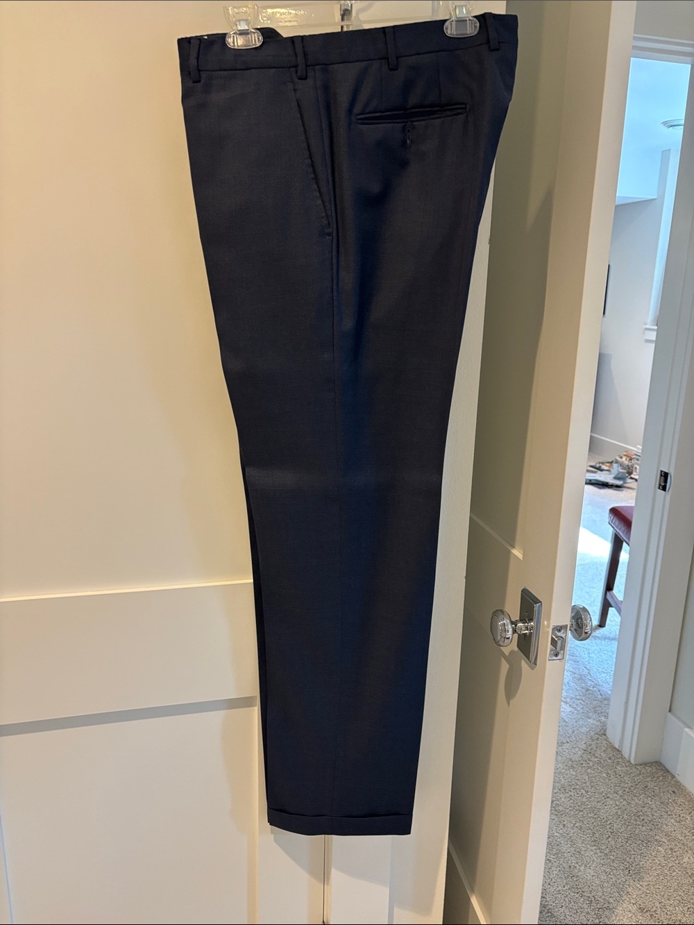 Santorelli Italian wool trousers
